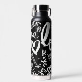 Worte Trinkflasche (Vorne)