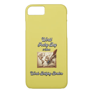 Worte überbrücken Grenzen. Weltpoetentag Case-Mate iPhone Hülle