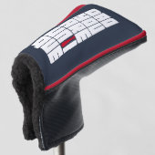 Worte Vater Sie sind einzigartig Golf Headcover (3/4 Vorderseite)