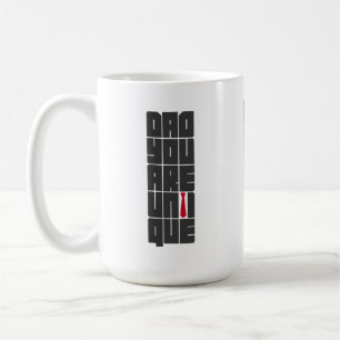 Worte Vater Sie sind einzigartig Kaffeetasse