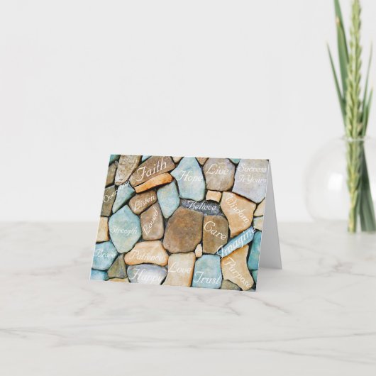 Wörter der Ermutigung, Wörter von Hope_ Karte (Vorderseite)