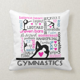 Wörter der Gymnastik-Terminologie Kissen