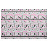Wörter der Gymnastik Tri Farbeterminologie Stoff (Fat Quarter (45,7 x 55,9 cm))