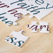 Wörter der Inspiration Puzzle (Seite)