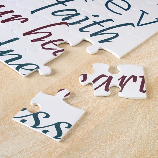 Wörter der Inspiration Puzzle (Seite)