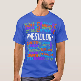 Wörter der Kinesiologie T-Shirt