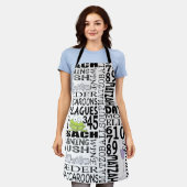 Wörter der Pessach-Matzah-Schürze Schürze (Getragen)