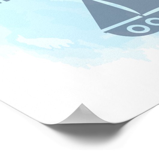 Wörter der Weisheit Nautical Segelboote Zitat Poster (Ecke)