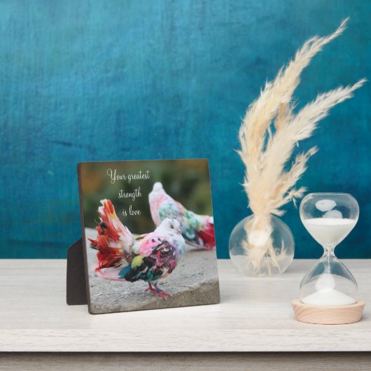 Wörter der Weisheit Tabletop Plaque mit Easel Fotoplatte (InSitu)