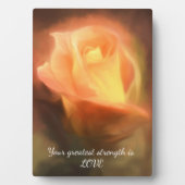 Wörter der Weisheit Tabletop Plaque mit Easel Fotoplatte (Vorderseite)