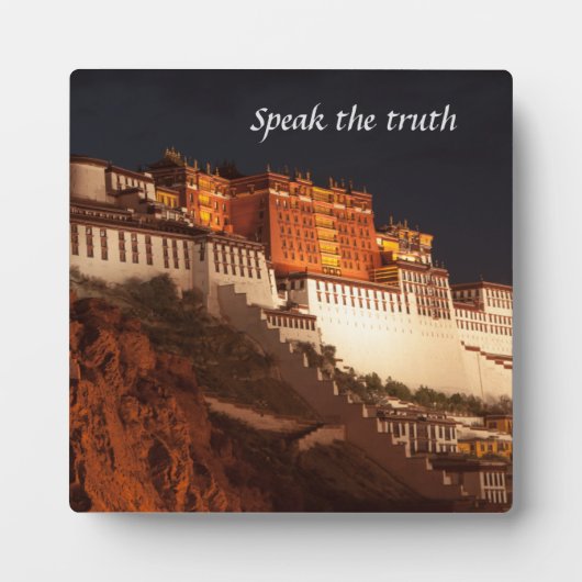 Wörter der Weisheit Tabletop Plaque mit Easel Fotoplatte (Vorderseite)