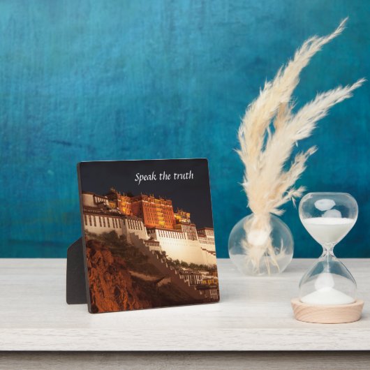 Wörter der Weisheit Tabletop Plaque mit Easel Fotoplatte (InSitu)