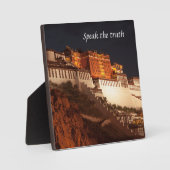 Wörter der Weisheit Tabletop Plaque mit Easel Fotoplatte (Vorderseite)