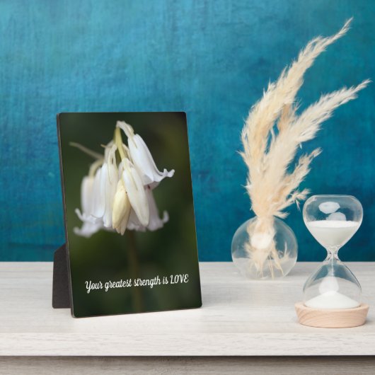 Wörter der Weisheit Tabletop Plaque mit Easel Fotoplatte (Seite)