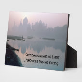 Wörter der Weisheit Tabletop Plaque mit Easel Fotoplatte (Seite)