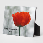 Wörter der Weisheit Tabletop Plaque mit Easel Fotoplatte (Seite)