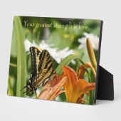 Wörter der Weisheit Tabletop Plaque mit Easel Fotoplatte (Seite)