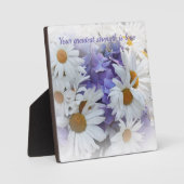 Wörter der Weisheit Tabletop Plaque mit Easel Fotoplatte (Vorderseite)
