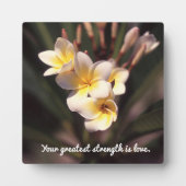 Wörter der Weisheit Tabletop Plaque mit Easel Fotoplatte (Vorderseite)