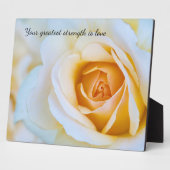 Wörter der Weisheit Tabletop Plaque mit Easel Fotoplatte (Seite)