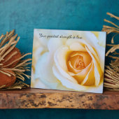 Wörter der Weisheit Tabletop Plaque mit Easel Fotoplatte (Seite)