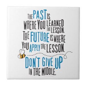 Wörter des Ermutigungszitats Fliese