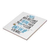 Wörter des Ermutigungszitats Fliese (Seite)