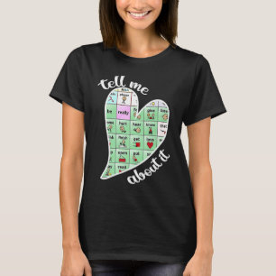 Wörter des Heart Speech Language Pathologen sind w T-Shirt