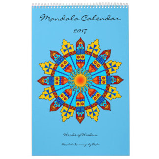Wörter des Mandala-Kalender-2017 von Klugheit Kalender