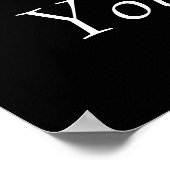 Wörter des Weisheits-Posters Poster (Ecke)