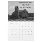 Wörter, die im Wall-Kalender von Janz zu leben sin Kalender (Feb 2027)