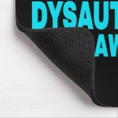 Wörter... Dysautonomia Maus Pad Mousepad (Ecke)