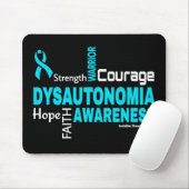 Wörter... Dysautonomia Maus Pad Mousepad (Mit Mouse)