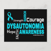 Wörter... Dysautonomie Postkarte (Vorderseite)