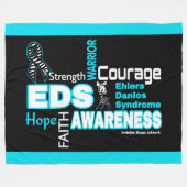 Wörter...EDS Fleecedecke (Vorderseite (Horizontal))