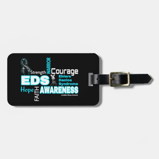 Wörter...EDS Gepäckanhänger (Vorderseite horizontal)