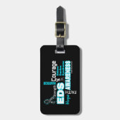 Wörter...EDS Gepäckanhänger (Vorderseite vertikal)