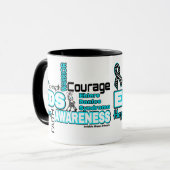 Wörter...EDS-Tasse Tasse (Vorderseite Links)