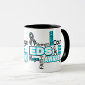 Wörter...EDS-Tasse Tasse (VorderseiteRechts)