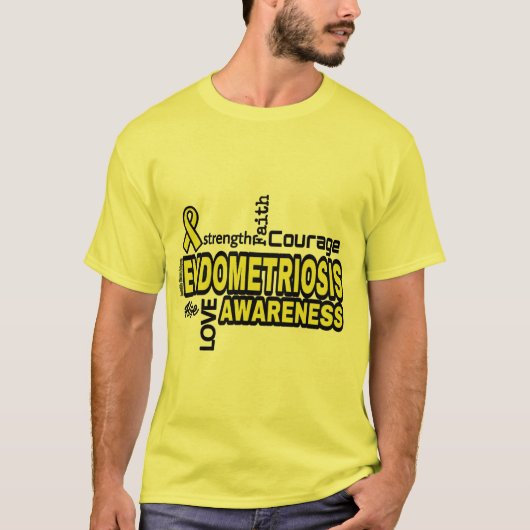 Wörter… Endometriosis T-Shirt (Vorderseite)