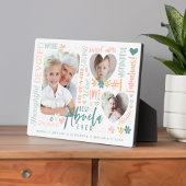 Wörter für beste Abuela je Großkinder FotoCollage Fotoplatte