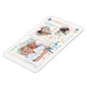 Wörter für das beste Mimi-Ever-Grandkids-FotoColla Magnet (Linke Seite)