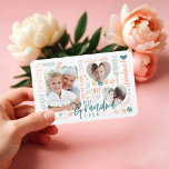 Wörter für die beste Oma-je-Großkind-FotoCollage Magnet<br><div class="desc">Schicke deiner Oma ein wunderschönes personalisiertes Geschenk, das sie für immer schätzen wird. Spezieller personalisierter Enkelkinder Foto Collage Magnet zur Anzeige Ihrer eigenen speziellen Fotos und Erinnerungen. Unser Design umfasst eine einfache 3-Foto-Collage mit einem Portrait-Foto-Rahmen und zwei Fotorahmen in Herzform. Best Oma Ever wird in einem schönen, handgeschriebenen Skriptstil gezeigt....</div>