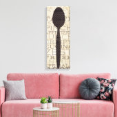 Wörter für die Küche Leinwanddruck (Insitu (Wohnzimmer))