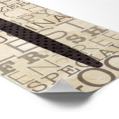 Wörter für die Küche Poster (Ecke)