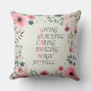 Wörter für Grammy-Kissen Kissen