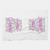 Wörter für Großma Handtuch (Horizontal)