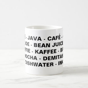 Wörter für Kaffee-Tasse Kaffeetasse