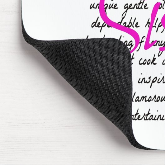 Wörter für Sister Mousepad (Ecke)