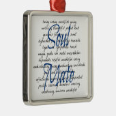 Wörter für Soul Mate Ornament Aus Metall (Rechts)